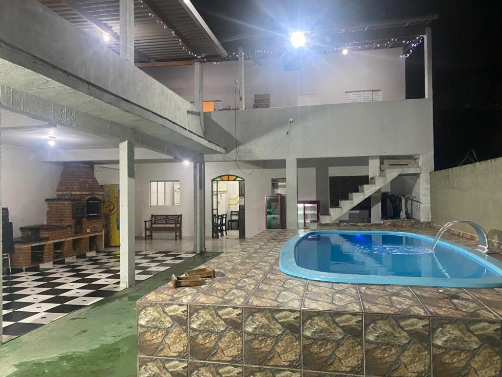 圣保罗Otima Casa Com Piscina Em Praia Grande别墅 外观 照片